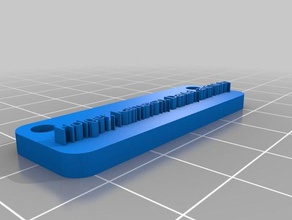 la squadra blu segni e loghi su misura 3d print model - Mito3D