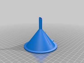 funnel2 kitchen & dining customized 3d print model - Mito3D