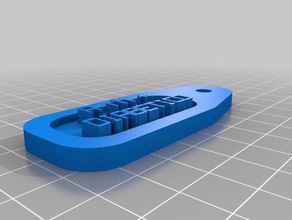 Diabetiker-tag Haushalt kundengebundene 3d print model - Mito3D