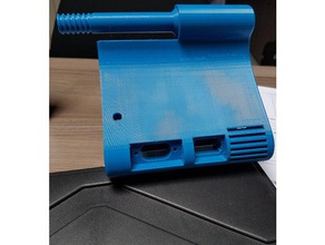 solder fume extractor - extended version 3d print model - Mito3D