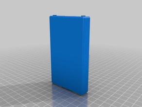tampa traseira yaesu ft708r eletrônica 3d print model - Mito3D