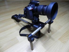 shoulder rig dslr la fotocamera di montaggio videocamera a buon mercato nikon impianto perforazione della spalla treppiede testa del 3d print model - Mito3D