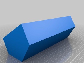 meu personalizados, hex caixa de telha brinquedo & acessórios para jogos personalizado 3d print model - Mito3D