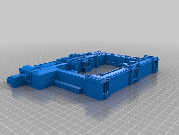 el palacio de buckingham exploraciones & réplicas casa mansión 3D print model - Mito3D