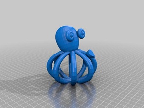 friendly octopus 3d printing 3d print model - Mito3D