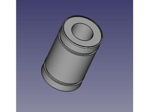lm8uu bearing 3d printer parts linear bearings scale model 3d print model - Mito3D