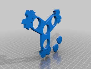 l'etat du mississippi spinner corps casquettes L'impression 3d 3d print model - Mito3D