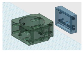 hitachi m12vc-Halterung plasmacam cnc Werkzeugmaschinen 3d print model - Mito3D
