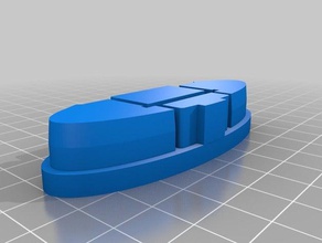 rhino aero bar end plug sport & im freien 3d print model - Mito3D