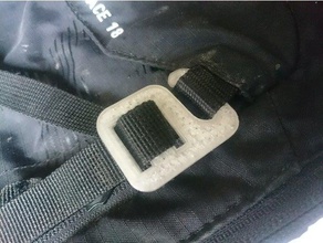 evoc backpack helmet compartment strap hook sport & outdoors spare parts 3d print model - Mito3D