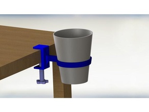cup-Halter-Laster-setup diy genial cup kundengebundene Maschine vise 3d print model - Mito3D