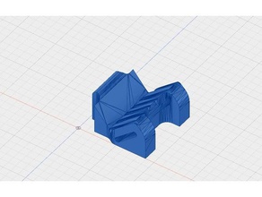 modified gopro mount 40 degree tilt exopro case r c vehicles fpv racing qavr 3d print model - Mito3D