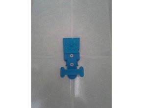 spugna appendiabiti bagno spongebob 3d print model - Mito3D