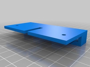 raspberry Gehäuse wall mount box Teile 3d print model - Mito3D
