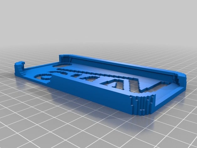 vans cas de l'iphone 3d slash 3D print model - Mito3D