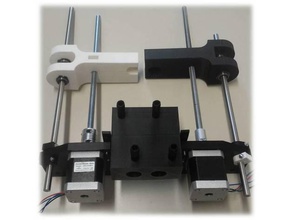 3drag double syringe extruder 3d printer extruders dual velleman k8200 3d print model - Mito3D