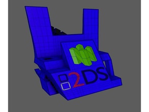 nintendo 2ds charging cradle video games 3d print model - Mito3D