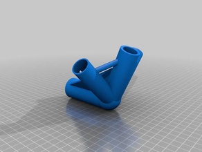 dollar store gazebo bracket replacement parts 3d print model - Mito3D