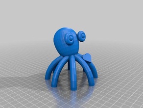 friendly octopus 3d printing 3d print model - Mito3D