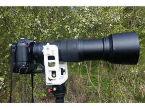 tripod gimbal head camera canon dslr nikon photography useful 3d print model - Mito3D