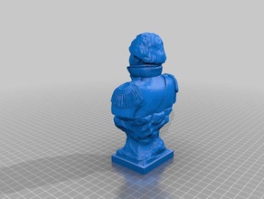 bust kutuzov sculptures 3d print model - Mito3D
