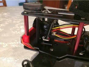 kamera mount ccd gerçek r c araçlar monte edin yarışçı 3d print model - Mito3D