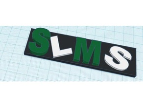 slms A impressão 3d chaveiro 3d print model - Mito3D