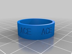 size 15 rings customized 3d print model - Mito3D