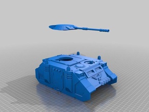 copia del tanque La impresión en 3d 3d print model - Mito3D
