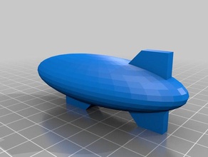 dirigible las esculturas 3d print model - Mito3D