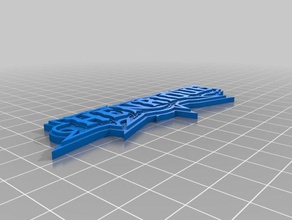 henrique keychain keychains customized 3d print model - Mito3D