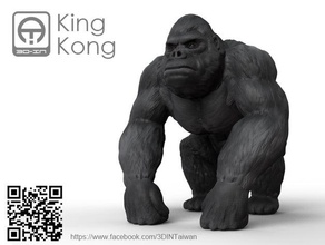 king kong juegos y juguetes 3d print model - Mito3D