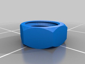3mm Mutter Teile kundengebundene 3d print model - Mito3D