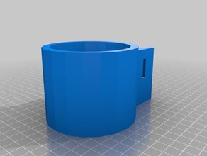 support de bouteille d'eau L'impression 3d 3d print model - Mito3D