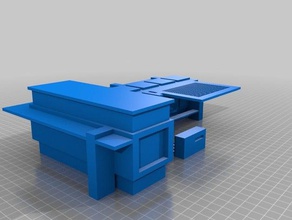 casa moderna La impresión en 3d 3d print model - Mito3D