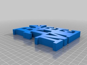 bana te heykeller özelleştirilmiş 3d print model - Mito3D