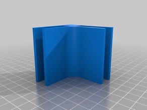 caja de cd estante l soporte organización personalizado 3d print model - Mito3D