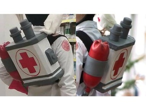nikkimoxxi tf2 misericordia zaino il costume cosplay overwatch team fortress 2 3d print model - Mito3D