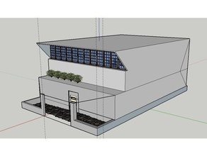 Belediye Binası 3d baskı 3d print model - Mito3D