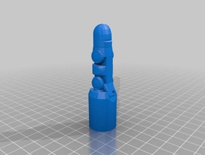 my customized finger 32 - prosthetic hand tools 3d print model - Mito3D