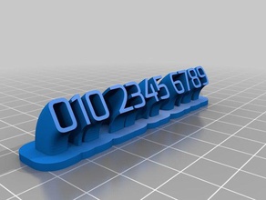 test3 office customized 3d print model - Mito3D