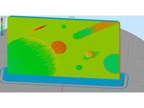 hız tuval sanat fotoğraf çerçevesi boyama 3d print model - Mito3D