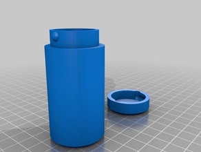 atomizerbox 60 24 cleito tfv8 recipientes personalizado 3d print model - Mito3D