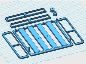 1 10 ölçekli çatı rack paletli dune buggy r c araçlar 3d print model - Mito3D