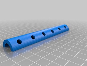 minha personalizado conduziu a barra clara makergear m2 3d print model - Mito3D