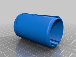 tubular connection - vacuum cleaner replacement parts 3d print model - Mito3D