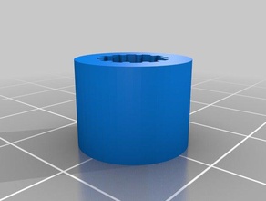 josh knob test parts 3d print model - Mito3D