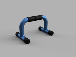 push up stand bar sport & fitness all'aperto gim 3d print model - Mito3D