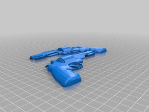 r8 revolver L'impression 3d 3d print model - Mito3D