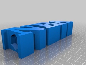 tristan Schilder & logos kundengebundene 3d print model - Mito3D